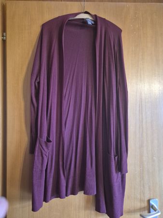 Damen Strickjacke Primark, bordeaux, Grösse M