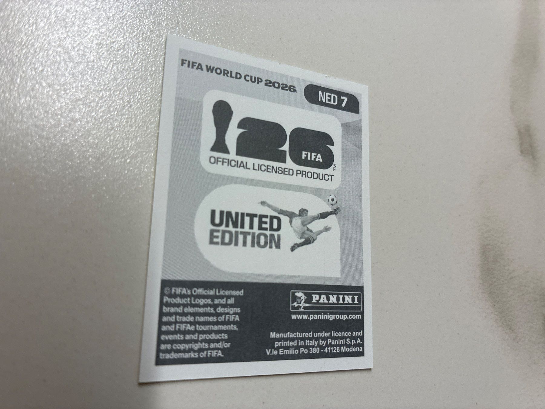 Panini Carte collezionabili: Panini WM 2026 Mexiko Sticker - NED7 – Nuovo (secondo la descrizione) da Basel venduto da yac_h5js 1