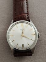 TERVAL Uhr Herren Edelstahl Handaufzug weiss gut erhalten