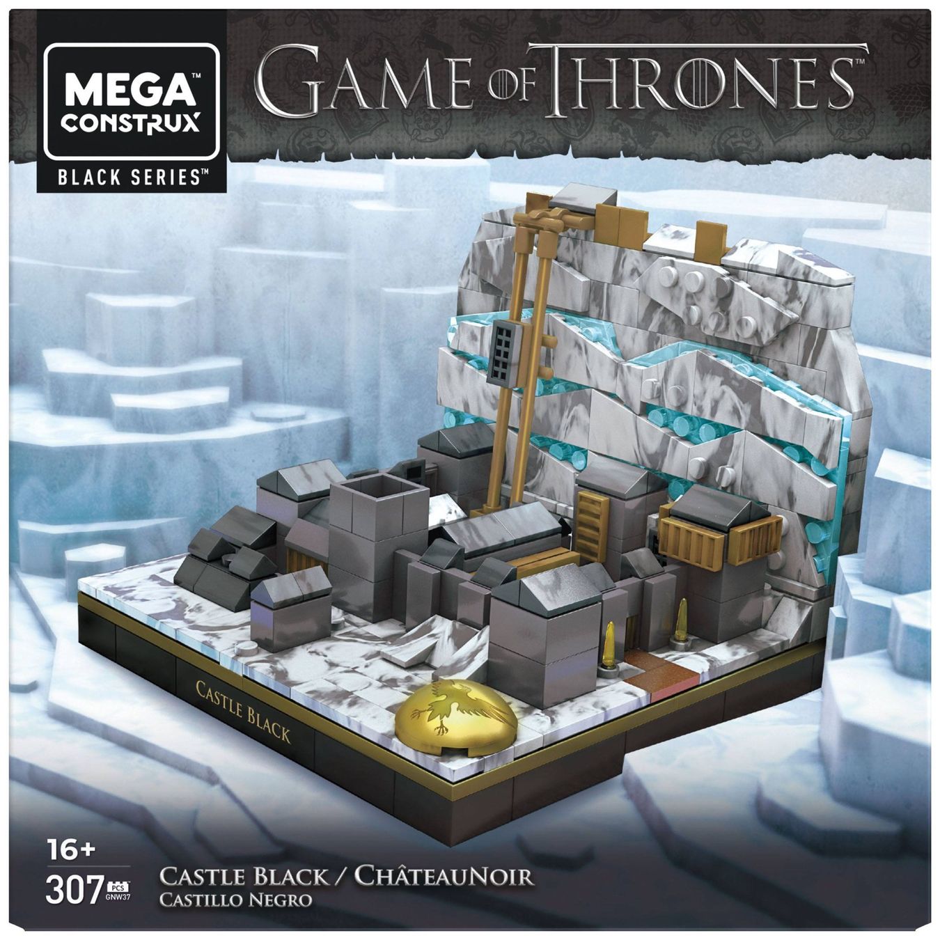 Lego Kit di costruzioni: Mega Construx Black Series Castle Black – Nuovo e nell'imballaggio originale da St-Imier venduto da ATTAKSHOP 3