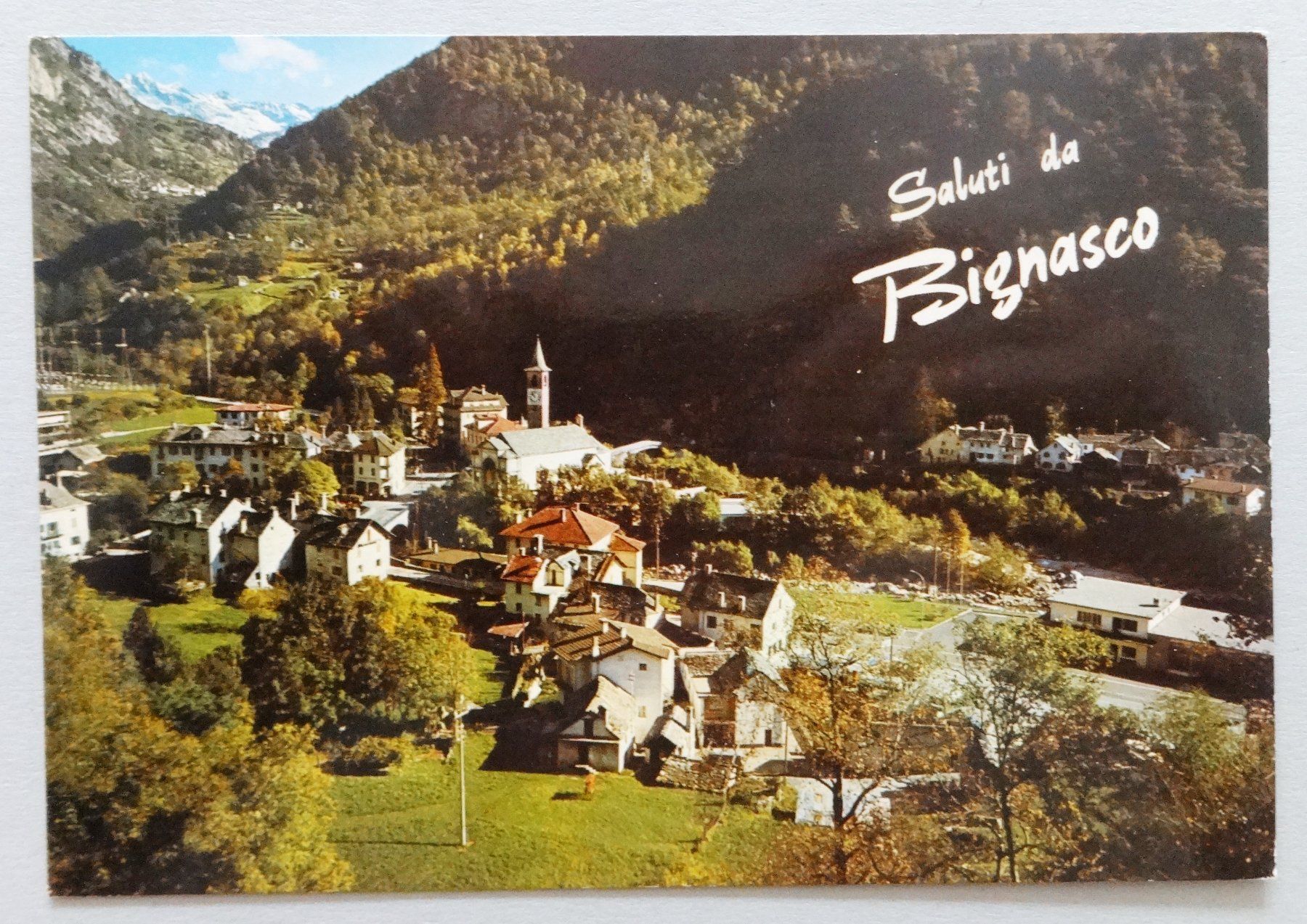 Ansichtskarten: Bignasco - Valle Maggia – Gebraucht aus Fétigny von Billy2miny