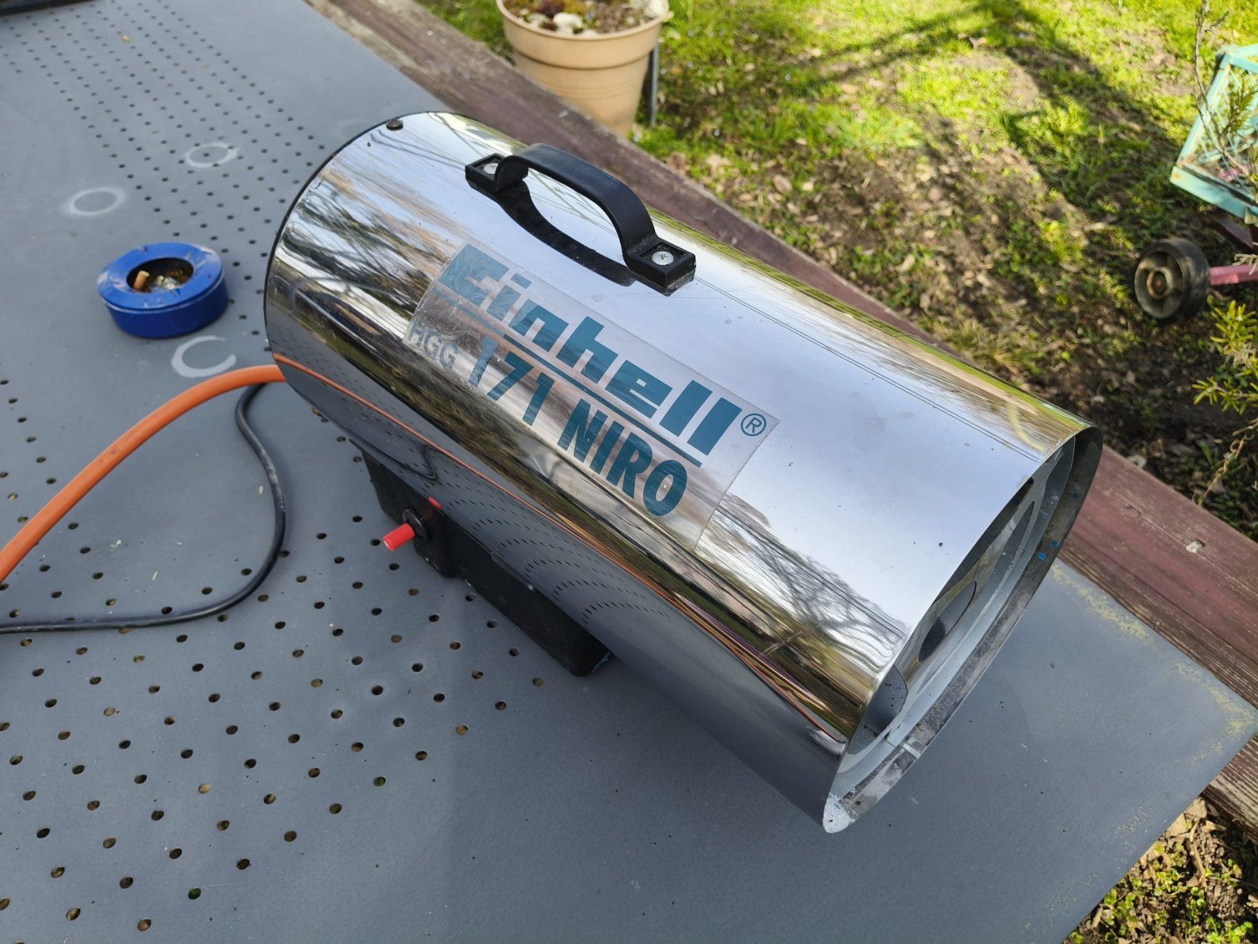 Einhell Radiatori: Gasheizgebläse Einhell; 1x gebraucht – Nuovo (secondo la descrizione) da Effretikon venduto da gilead04