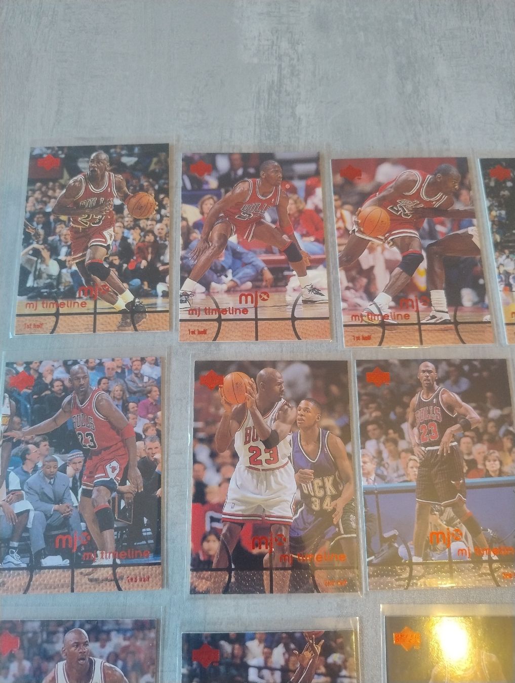 Nba Carte collezionabili: NBA Upper deck Michael Jordan Timeline 20 cards – Nuovo (secondo la descrizione) da Martigny venduto da julionix 1