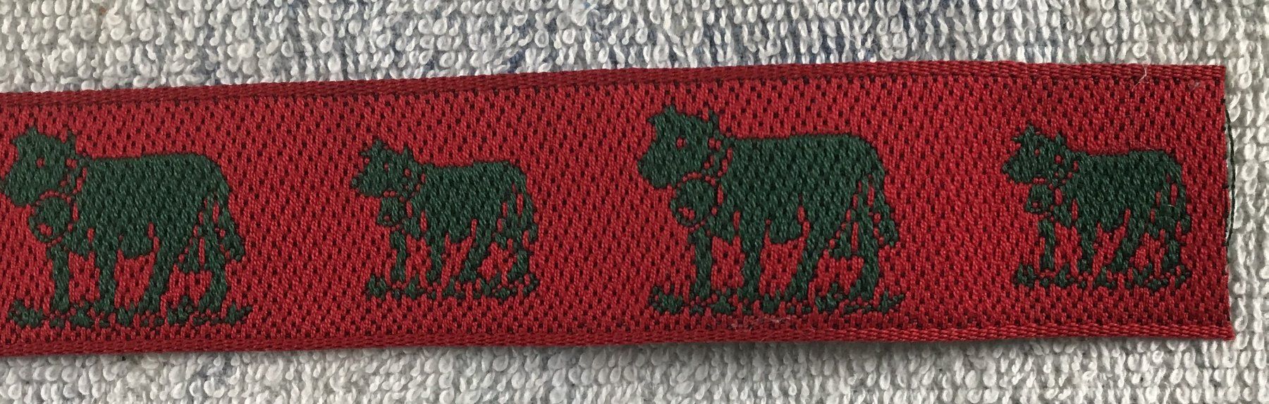 Tessuti: STOFFBAND NEU 5 METER KÜHE – Nuovo (secondo la descrizione) da Ostermundigen venduto da Kari1937 2