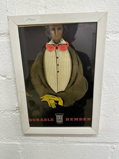 Poster & Bilder: BILD DURABLE HEMDEN  1960 – Gebraucht aus Ostermundigen von wini63