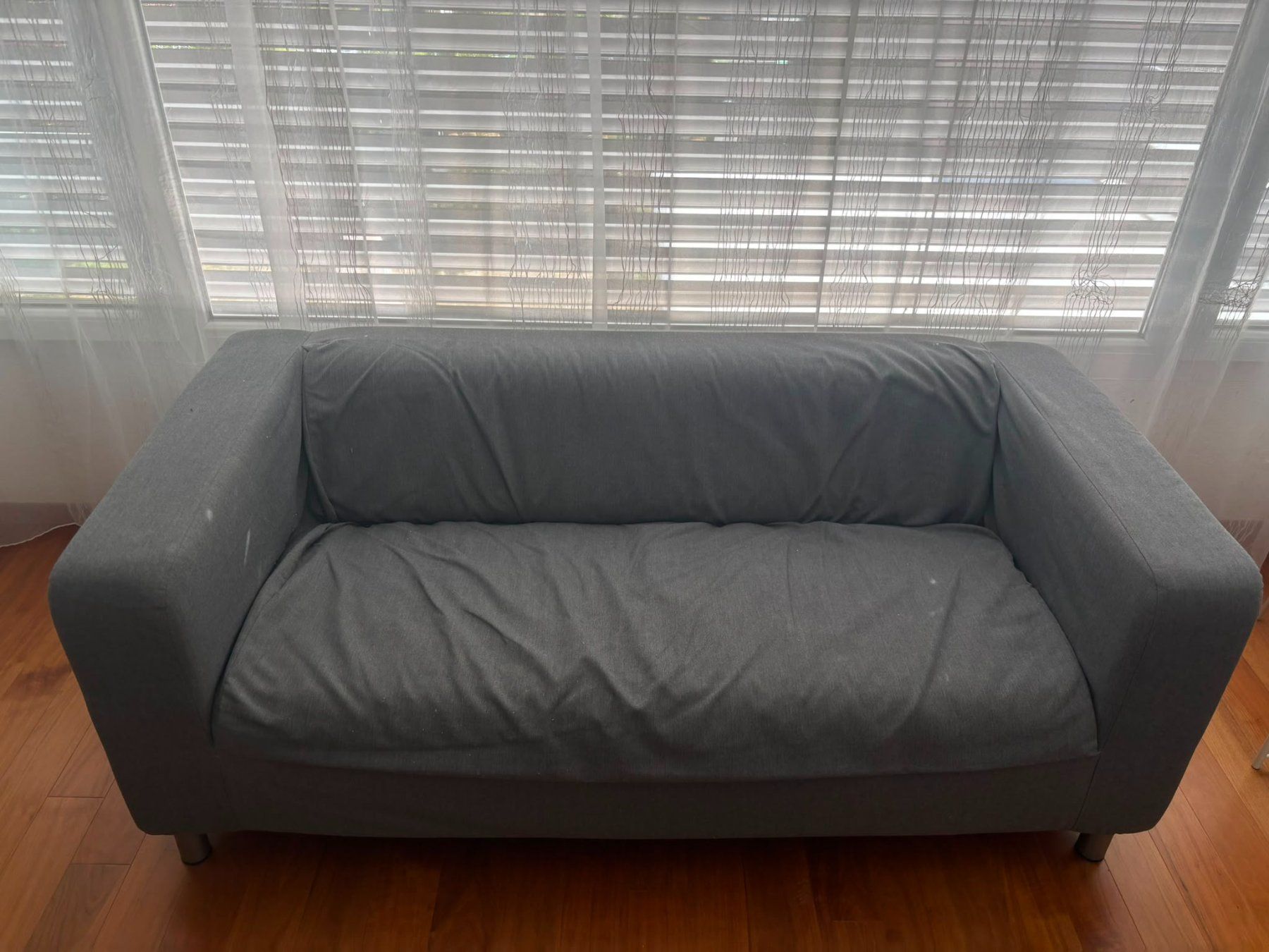Ikea Sofas: , IKEA Klippan, 2er Sofa grau – Gebraucht aus Henau von flipflop123 3