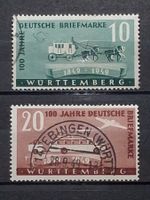 Fr.Zo Württemberg Mi-Nr.49-50 gestempelt 32 Fr