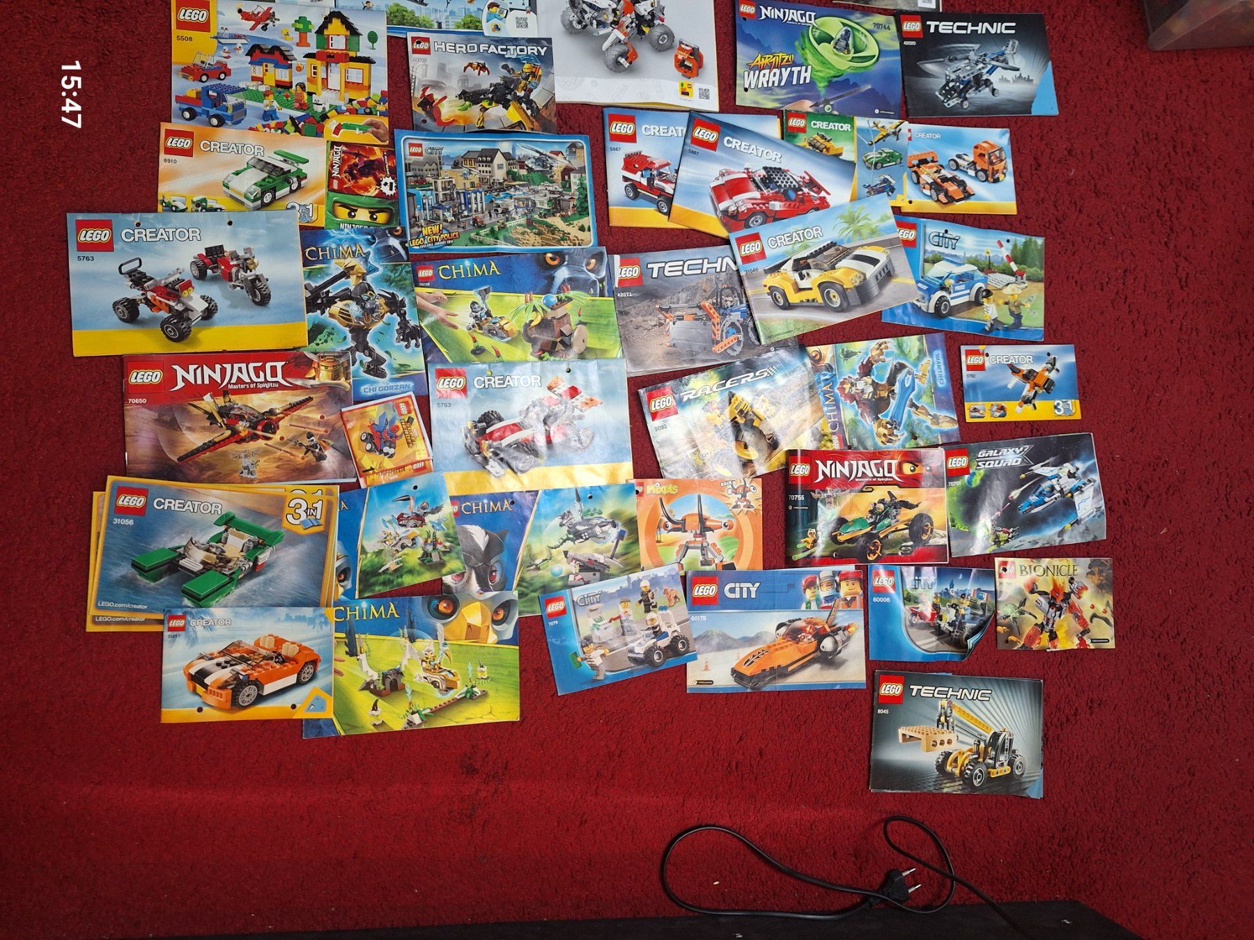 Lego Baukästen: Lot de notices et quelques pièces lego issues des sets – Gebraucht aus Grandson von Crtz205 2