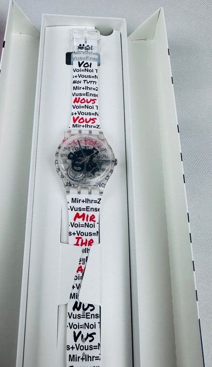 Swatch Orologi: Swatch-Uhr GV 2026 – Nuovo e nell'imballaggio originale da Widnau venduto da atelier06 3