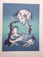 FRIEDEL PEISERT LITHOGRAPHIE SIGNIERT NUMMERIERT BLATT 1/30