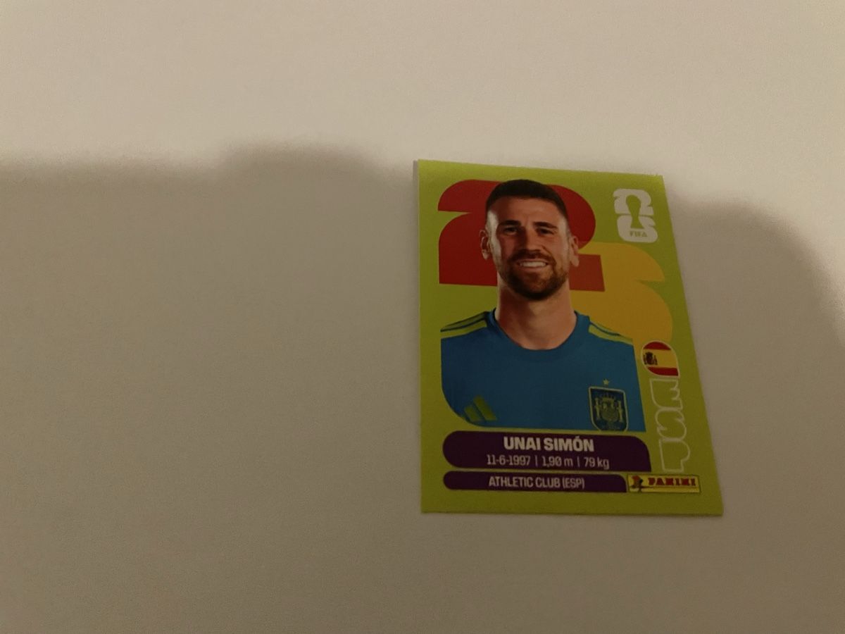 Panini Cartes à collectionner: FIFA WM 2026 Unai Simon ESP 2 – Neuf (Voir description) à Winterthur par Cobraforce