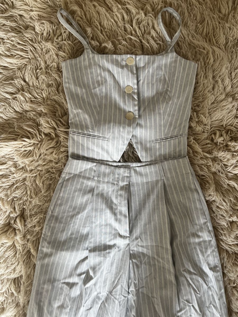 Mango Kleiderpakete: Mango Set Hose + Top blau gestreift – Gebraucht aus Zürich von lexi_alex 1