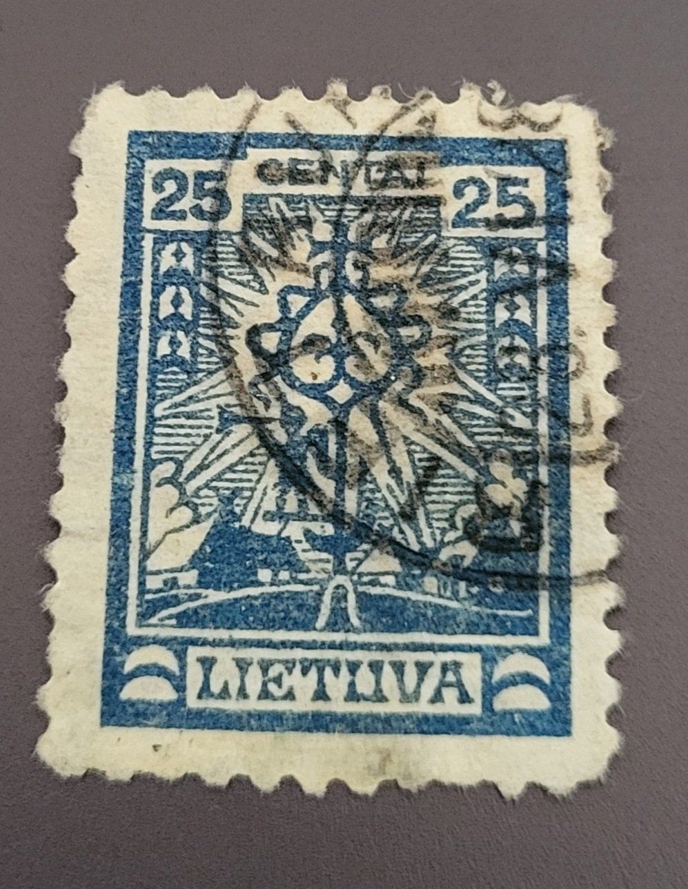 Alle Briefmarken: Litauen 1923 alte briefmarke – Gebraucht aus St Gallen von Stampsalshobby