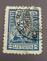 Litauen 1923 alte briefmarke