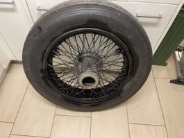 Oldtimer Rad mit Dunlop Reifen Modell unbekannt