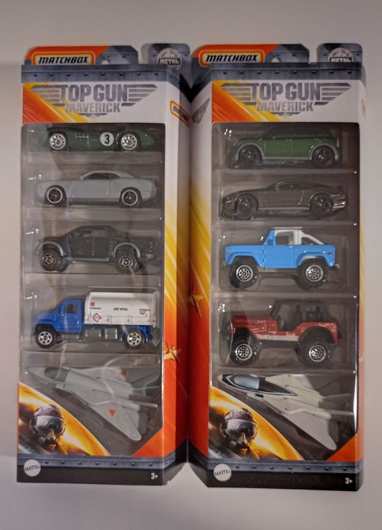 Matchbox Top Gun Maverick - doppel 5er pack (Neu und originalverpackt ...