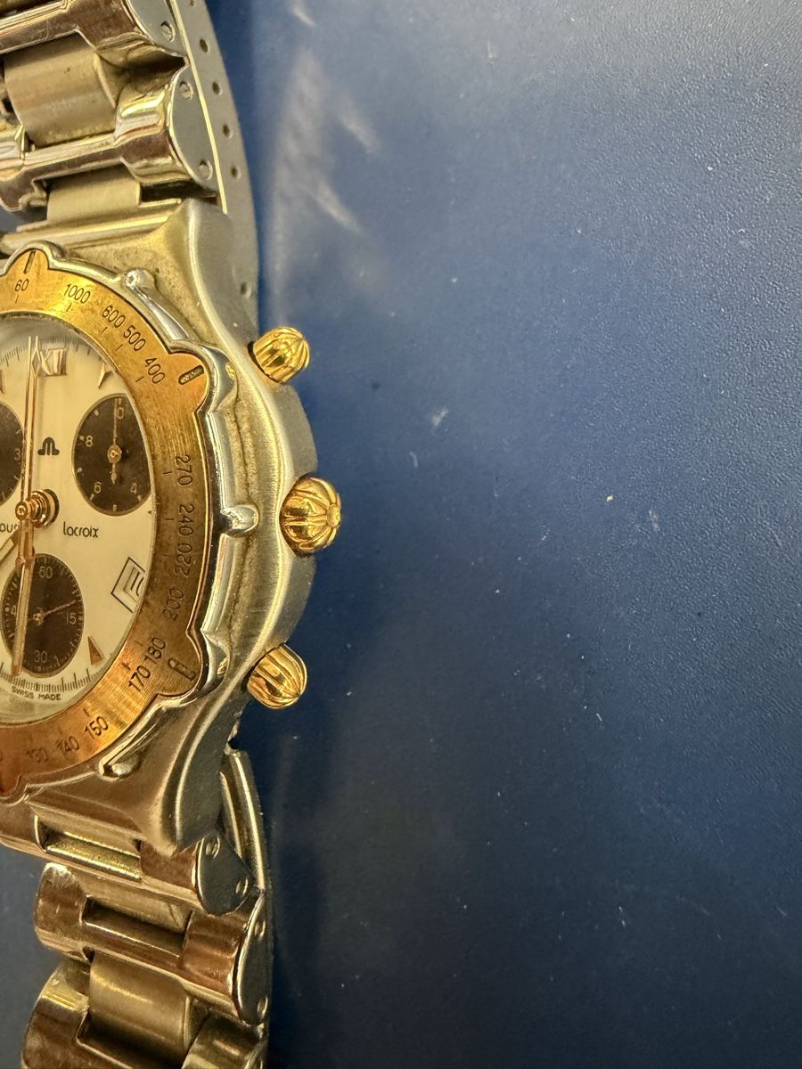 Maurice Lacroix Orologi: Maurice Lacroix Chronograph Herren Uhr  – Usato da Strengelbach venduto da RaenAntikDesign 2