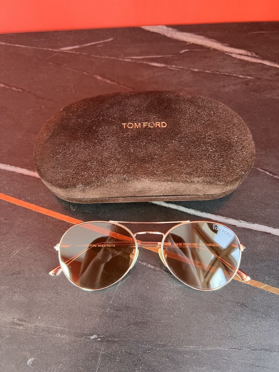 Tom Ford Brillen & Gläser: TOM FORD Aviator Sonnenbrille – Neu (gemäss Beschreibung) aus Zürich von car_x52z 7