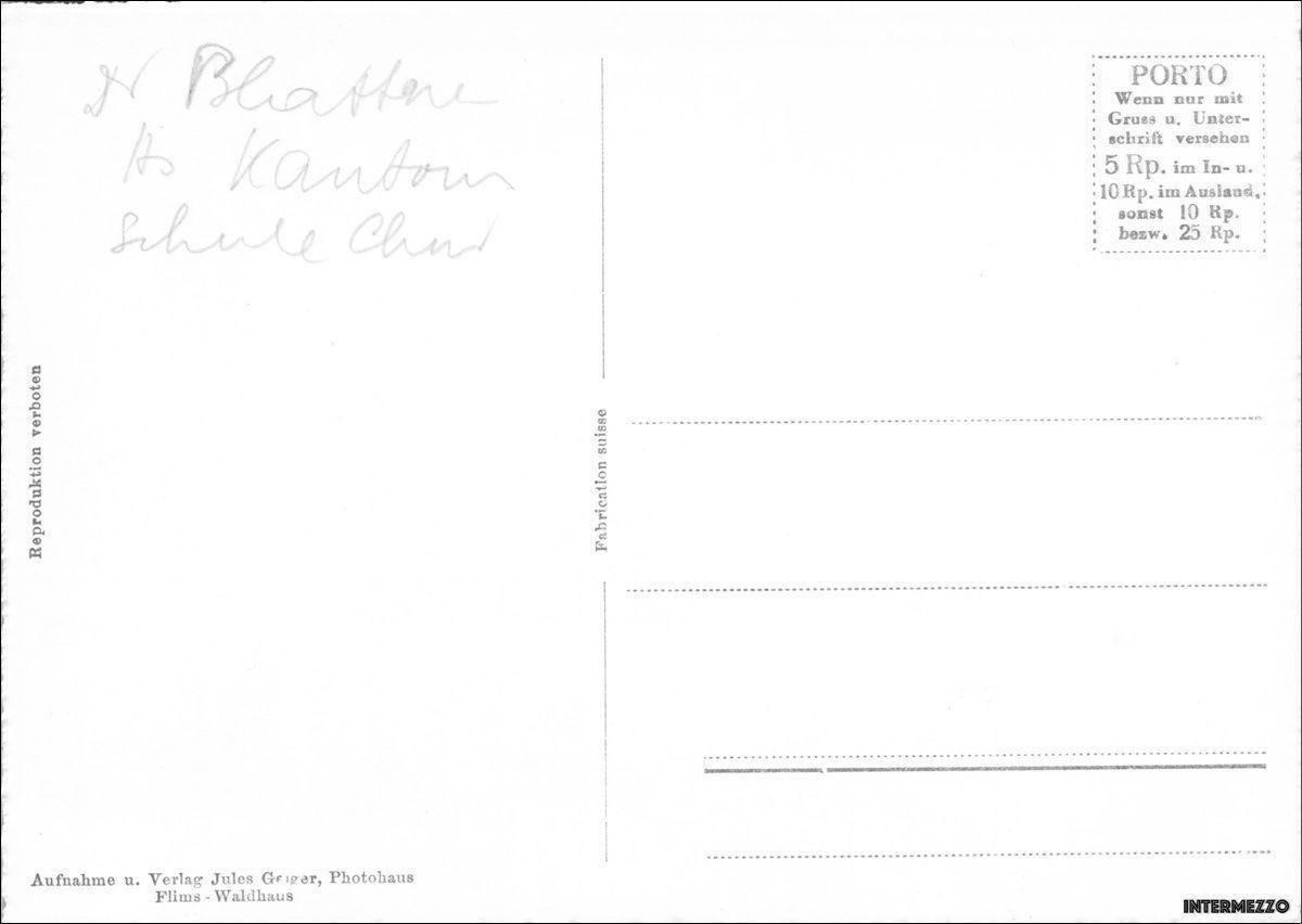 Cartoline postali: Tenna GR // Kirchlein // Safiental – Usato da Basel venduto da intermezzo12 1