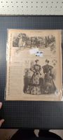 Seiten von Französischer Modezeitung um 1870-1940Nr 3 M