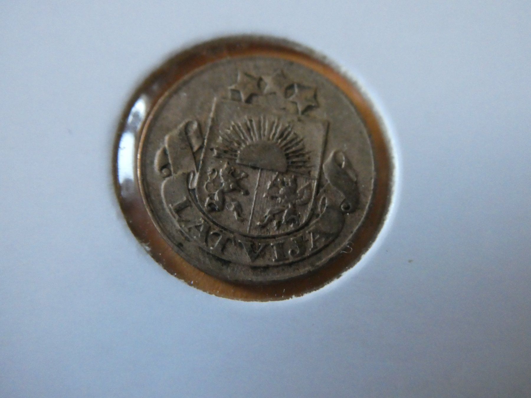 Tutti le monete: Lettland 1924, 1 Santims – Usato da Hinterforst venduto da Rohusri 1