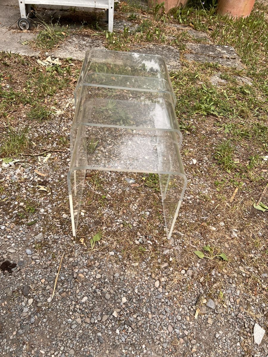 Tavoli: 3X Plexiglas Tische  (86) – Usato da Glattfelden venduto da maa_qcj8