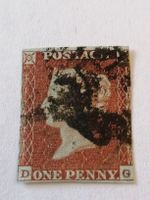 One Penny Red 1841, Platte 40