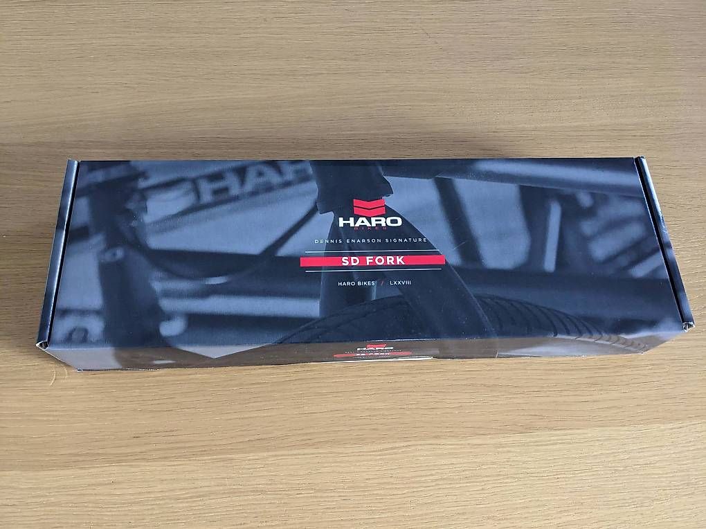 Forchette: Haro SD V3 Fork, Dennis Enarson Signature, 32mm Offset, NEW – Usato da Bulle venduto da greg_zt 1