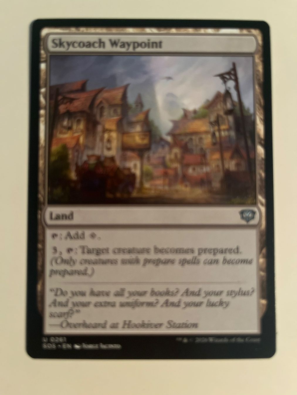 Magic The Gathering Carte collezionabili: 1 x Skycoach Waypoint - Magic: The Gathering - MtG – Usato da Kriens venduto da Shadi1980