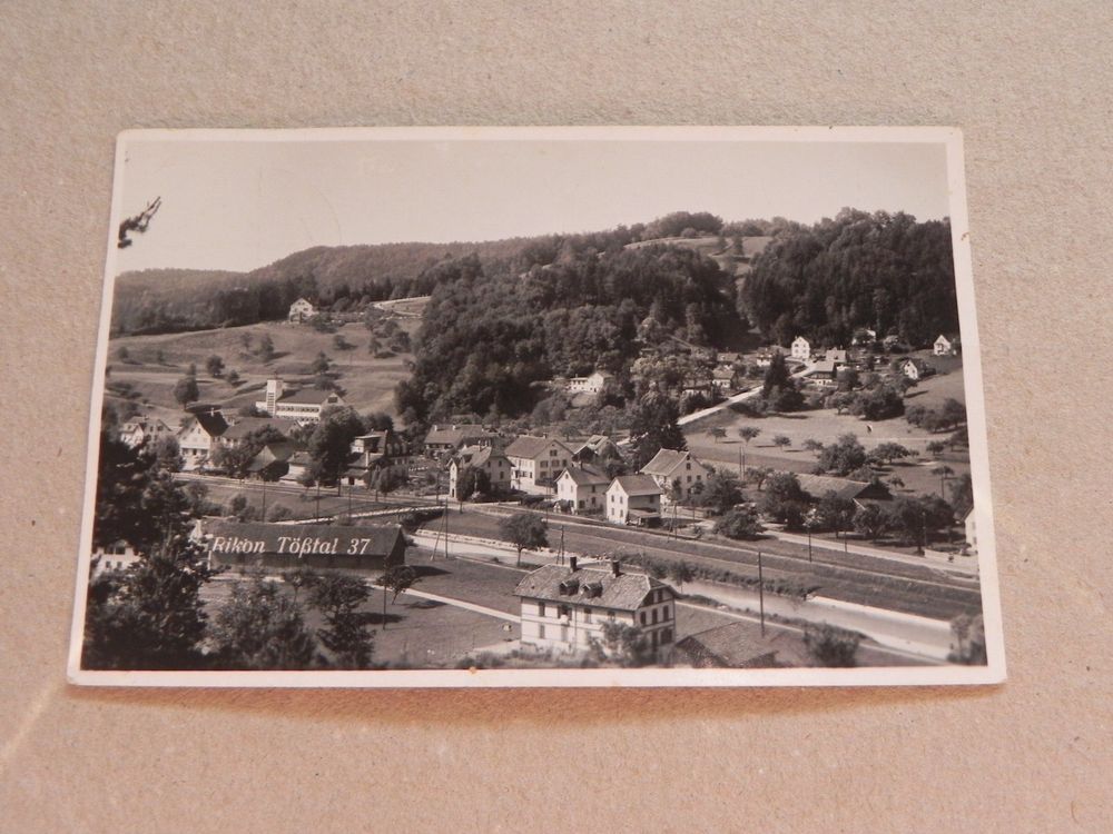 Echtphoto Karte Rikon ZH Tösstal 37 (Gebraucht) in Siebnen für CHF 27 ...