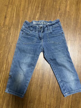 Caprihose  dreiviertel Jeans Grösse 128
