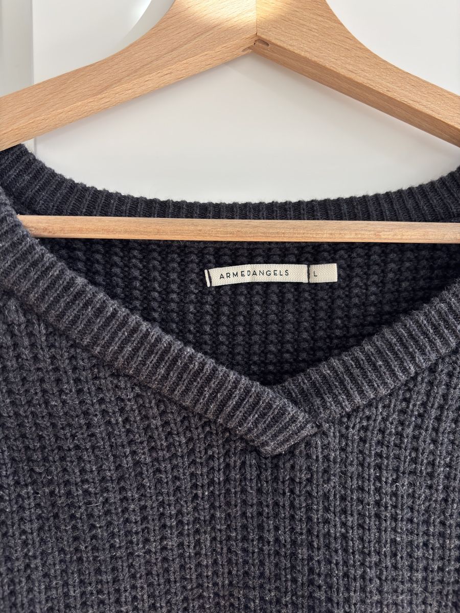 Armedangels Pulls & Sweat-shirts: Damen Pullover Armedangels Anthrazit Grösse M/L – D'occasion à Luzern par isabelverkauftsachen 1