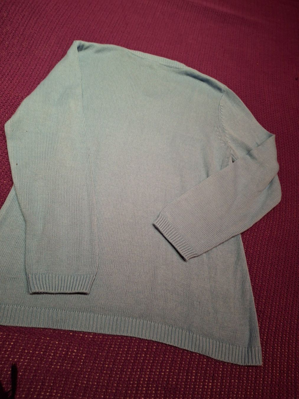 Maglioni & Felpe: Pull col en V taille 40/42 50% coton marque Blue Motion – Usato da Villiers venduto da san_jn5w 5