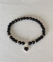 Edelstein Armband Achat facettiert mit echt Silber auf Mass