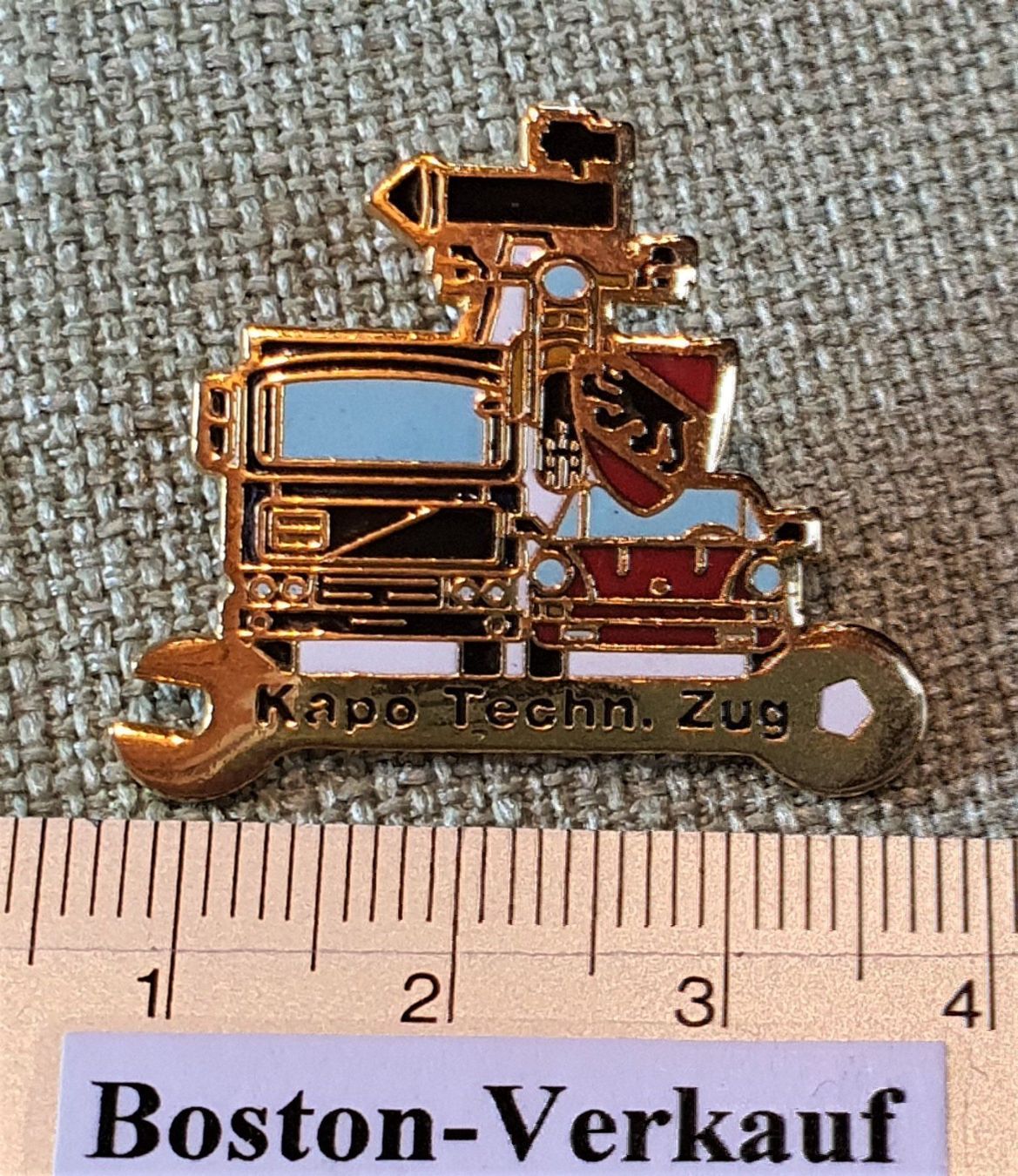 Placchette & Badge: E203 - Pin Kapo Technischer Zug Bern – Usato da Reinach BL venduto da Boston-Verkauf 1