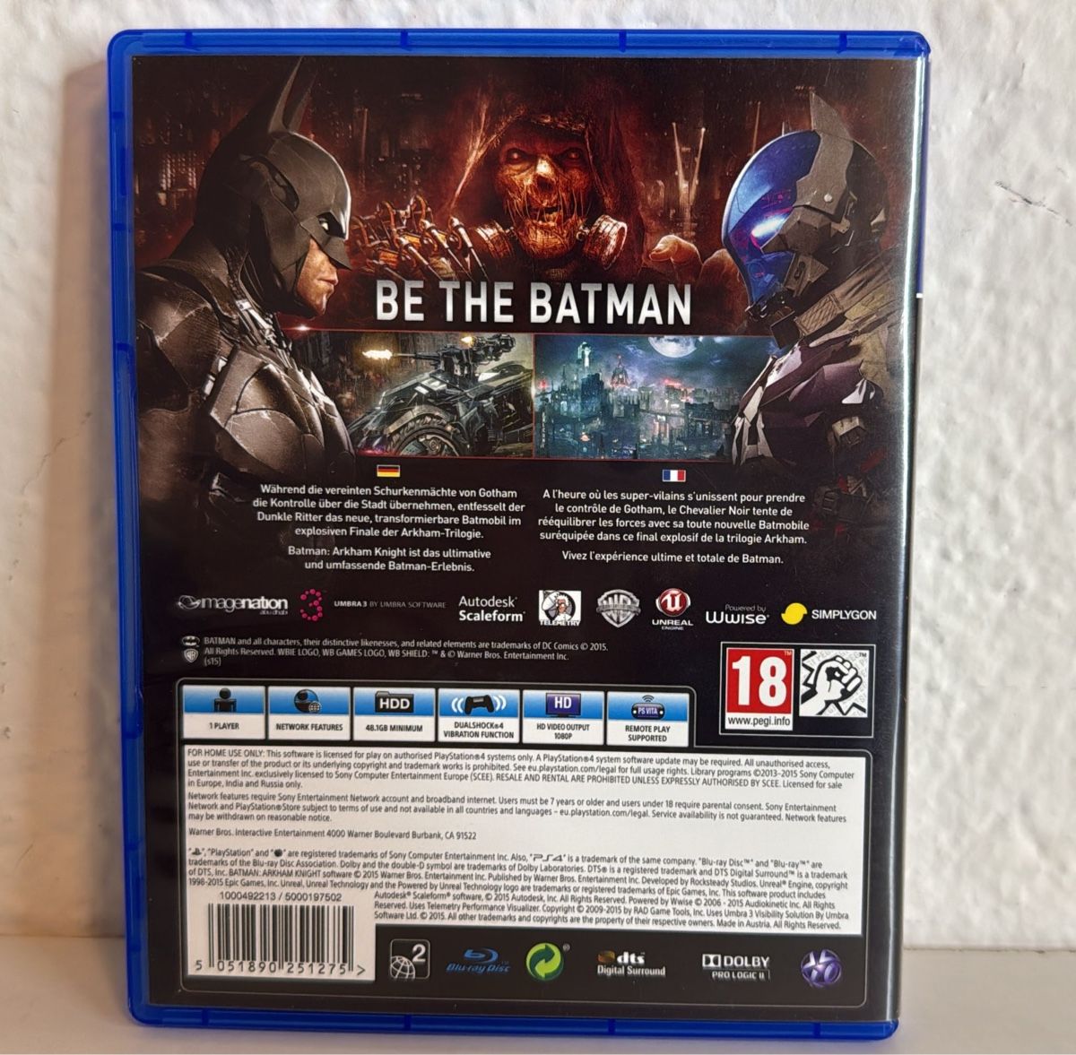 Sony Giochi: Batman Arkham Knight PS4/PS5 Game - Summer Fun – Usato da Ehrendingen venduto da bubulence 1