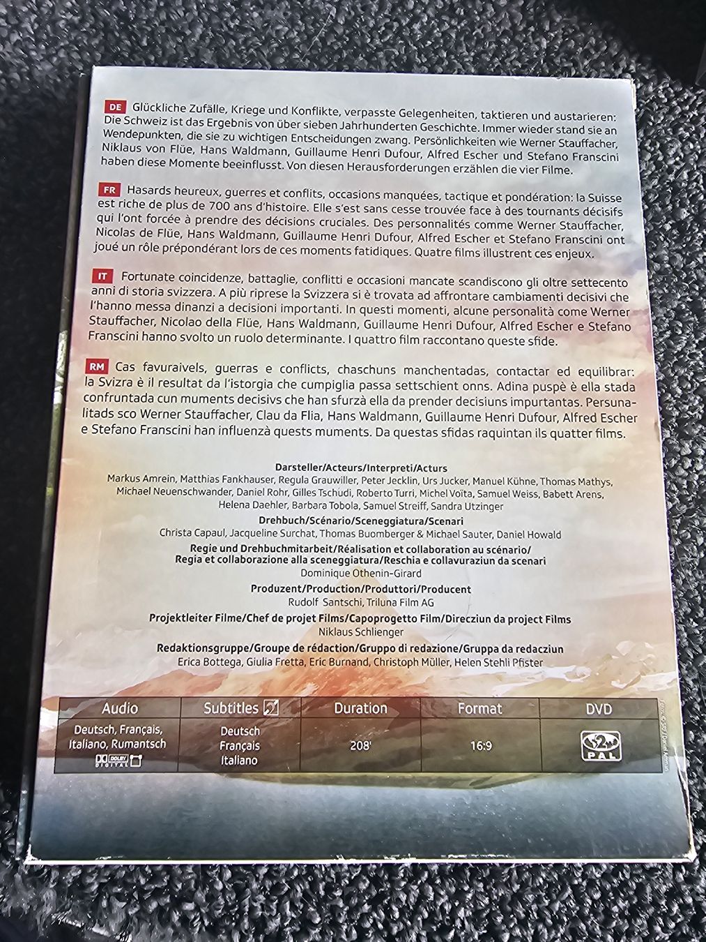 Tutti i DVDs: DVD: Die Schweizer - Eine packende Geschichte der Schweiz! – Usato da Ruswil venduto da jan_bxl5 1