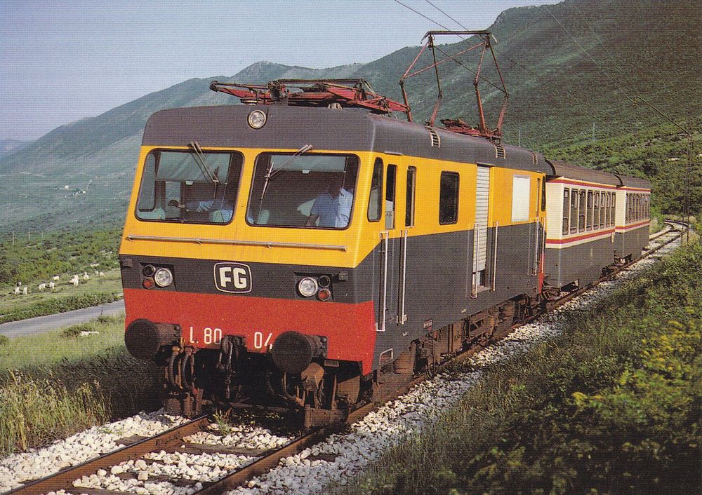 Italien FG Ferrovia del Gargano Lokomotive L 80.04 1987 Kaufen auf
