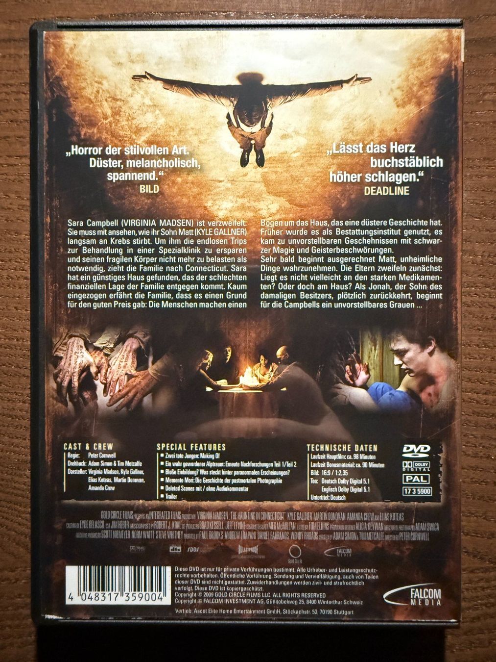 Tous les DVDs: Das Haus der Dämonen – D'occasion à Zürich par FilmFreunde 1
