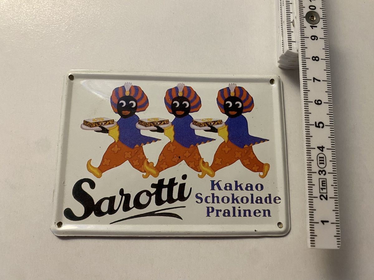 Sarotti Insegne: Sarotti Schild Emaille Retro Werbung Kakao Schokolade – Nuovo (secondo la descrizione) da Allschwil venduto da Deal_Tiger99 2