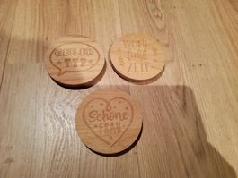 Untersetzer aus Holz