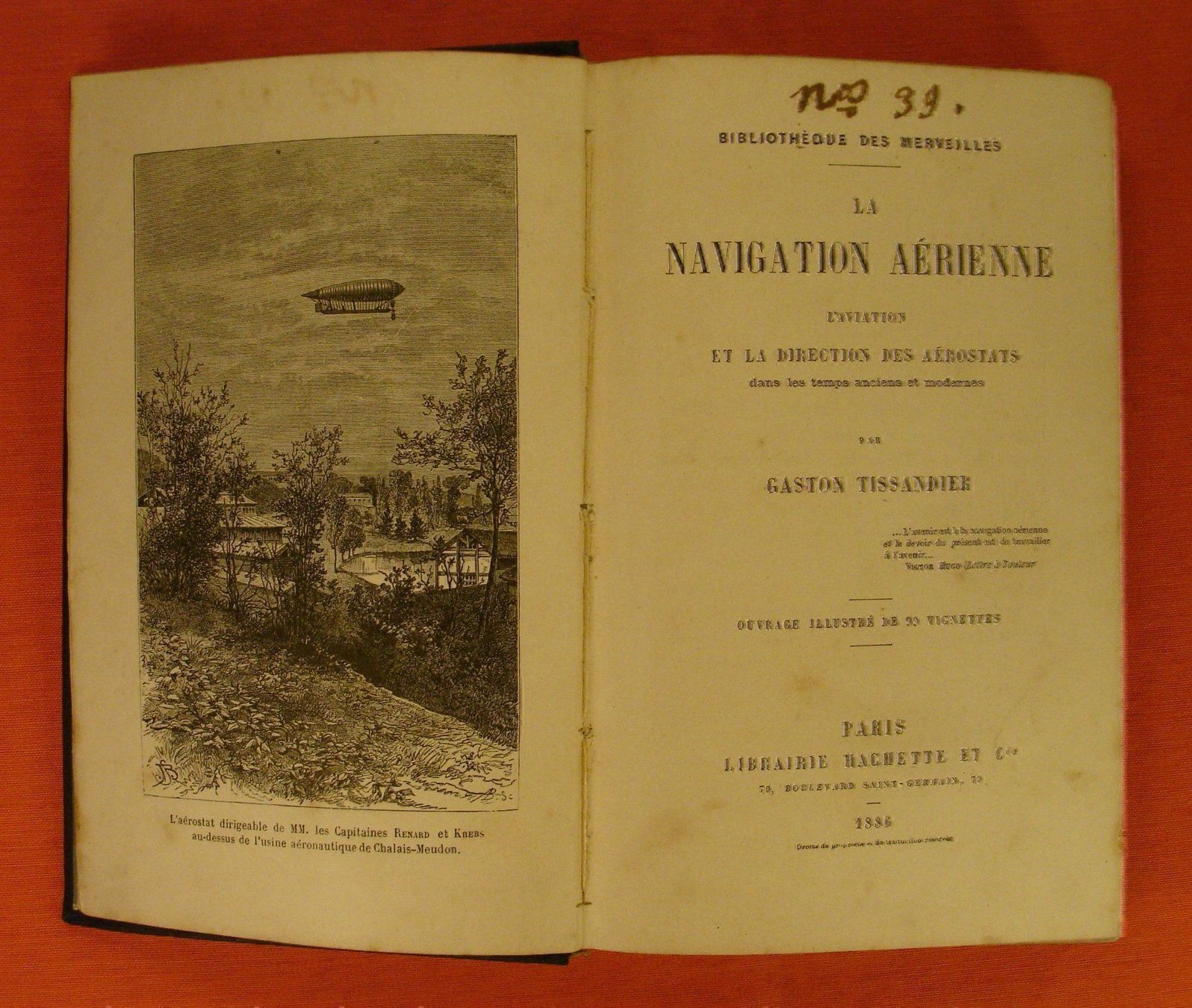 Libri: LA NAVIGATION AÉRIENNE 1886 – Usato da Grüningen venduto da Kartensammler 3