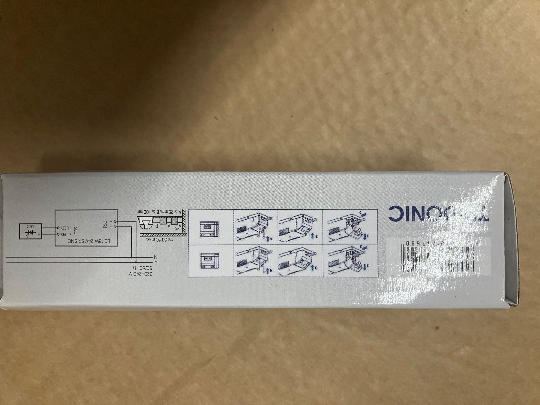 Elektronikbauteile: Tridonic LED Trafo, 18W/24V, Dimmbar - Neu – Neu (gemäss Beschreibung) aus Ilanz von Celi.hull