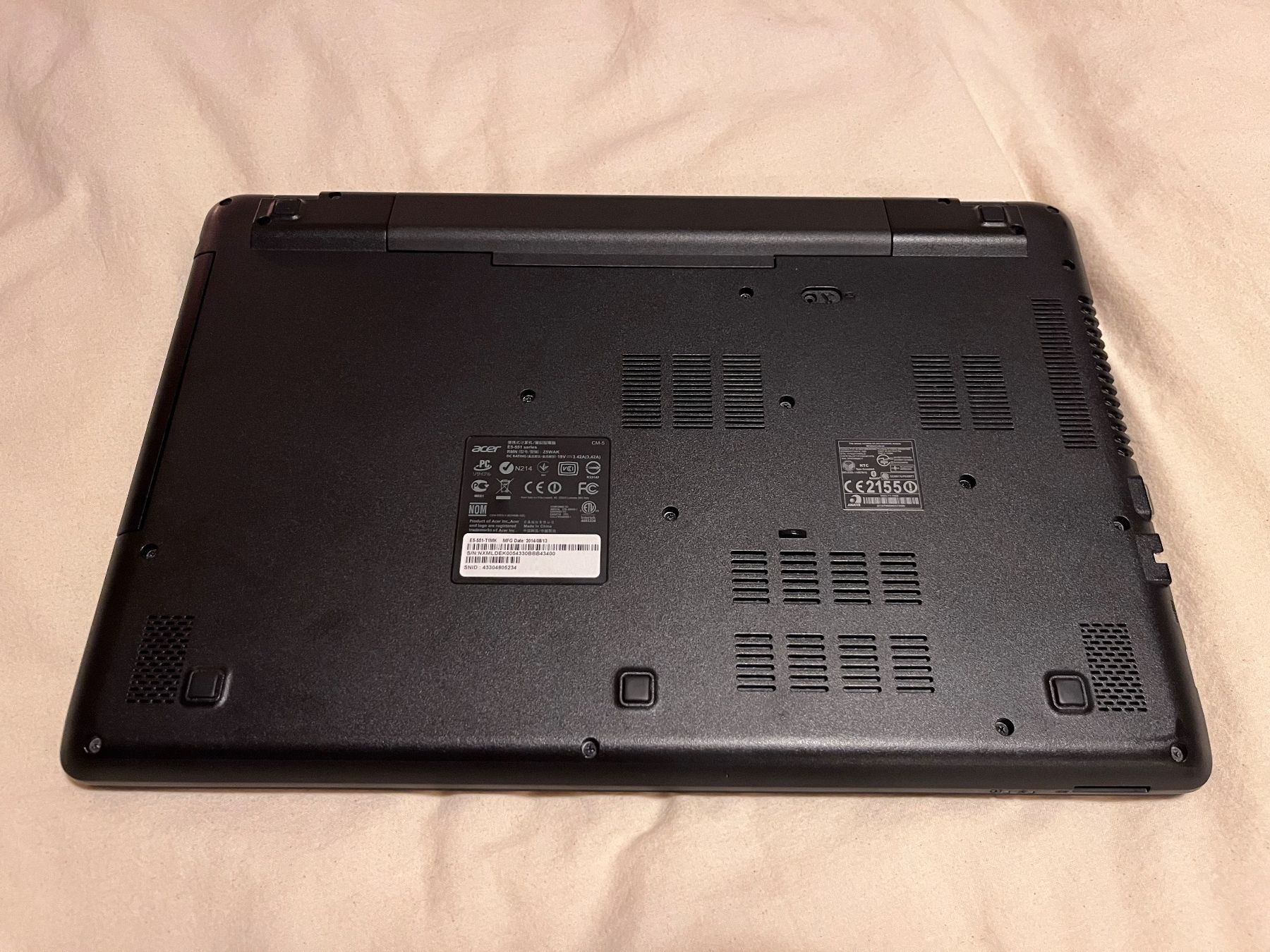 Acer Notebook: Acer Aspire E 15 Laptop E5-551-T1MK – Usato da Riehen venduto da lpe_fp52 3