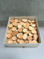 Holzschachteln rund/oval,  Bastelmaterial, Natur...
