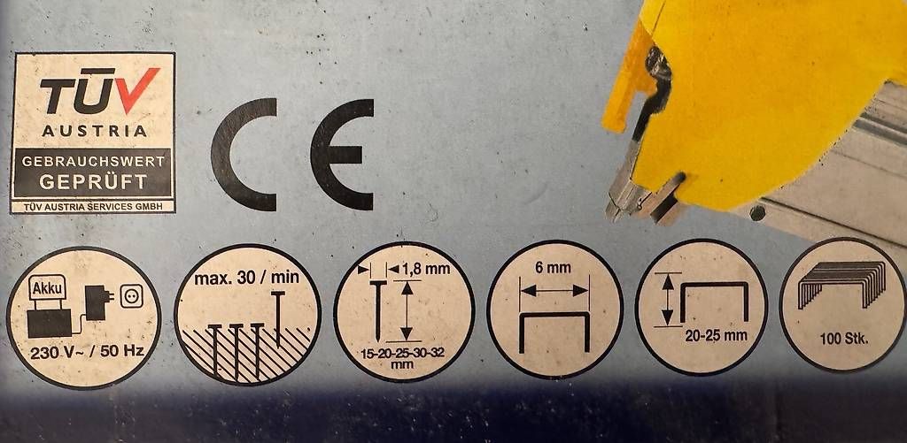 Alle Maschinen: Akku-Tacker 18 V – Neu (gemäss Beschreibung) aus Winterthur von UGRO 1
