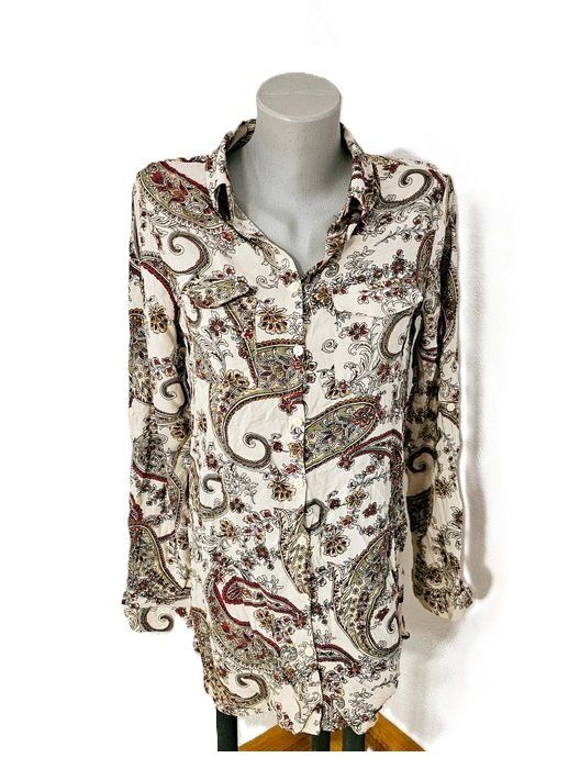 Blusen: Bluse Paisley Retro Boho Vintage Chic Gr. S – Gebraucht aus Füllinsdorf von Sunnebliemli7 2