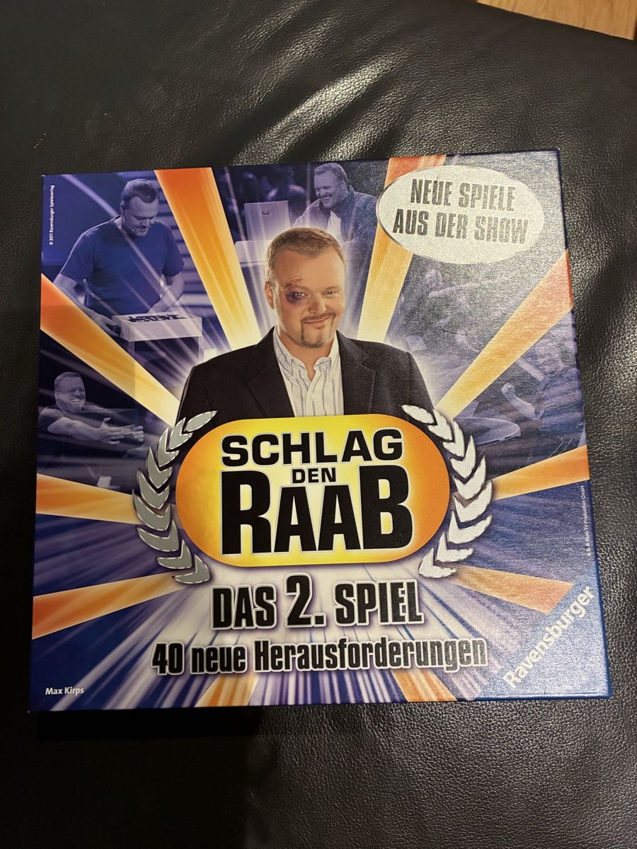 Giochi: Brettspiel Schlag den Raab – Nuovo (secondo la descrizione) da Paspels venduto da giu_vt7p
