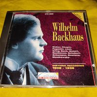 CD Wilhelm Backhaus - Historische Tonaufnahmen
