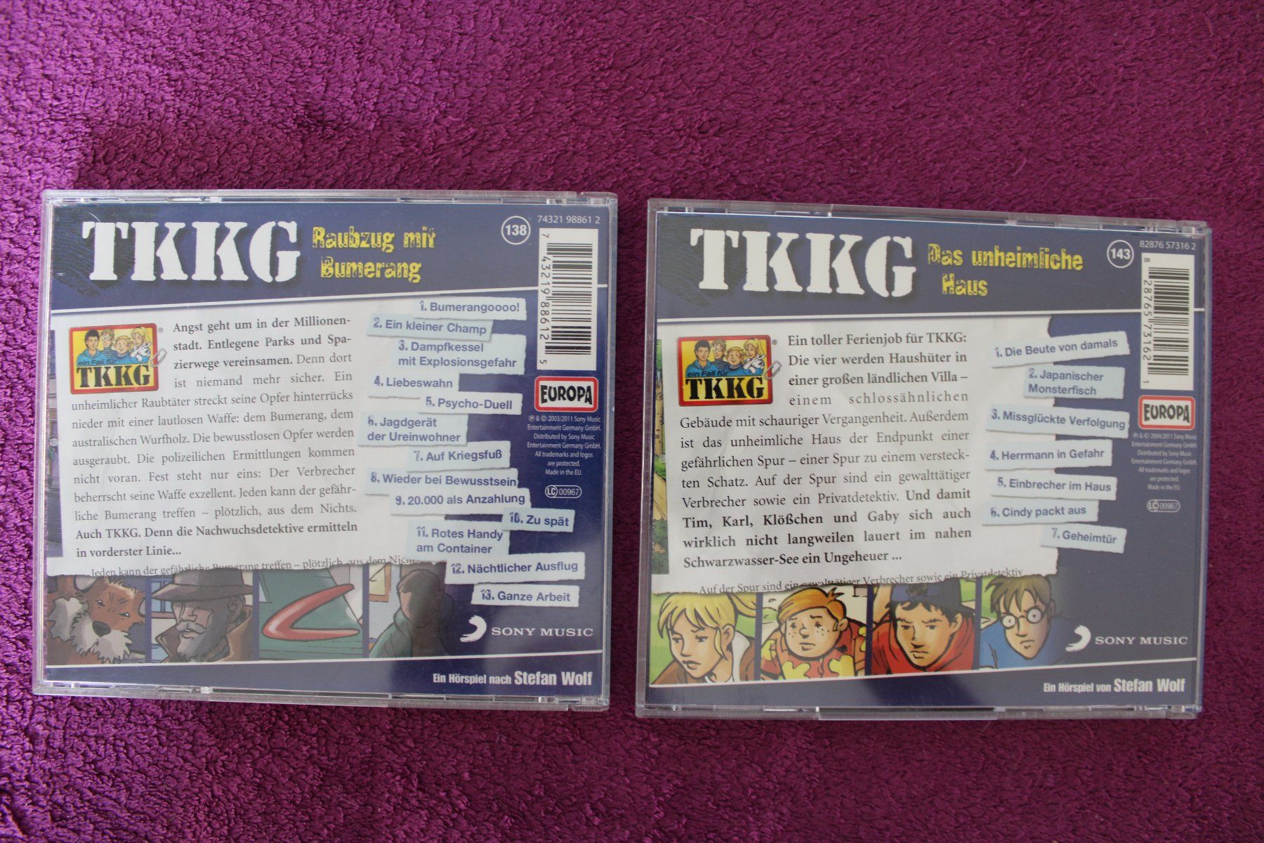 CDs: 6 - TKKG - Hörspiel - CD´s – D'occasion à Müllheim Dorf par Seeeule01 4